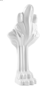 Ванна из искусственного камня Фэма Стиль Салерно на опорах белых 168x65 см